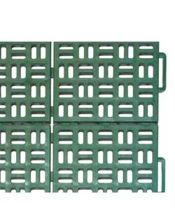 PIASTRELLA DA ESTERNO VERDE DRENANTE, 563X563X13 MM